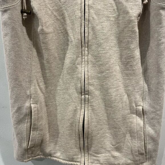 Coldwater Creek Fleece lined zippered tan vest Size M - Picture 5 of 7